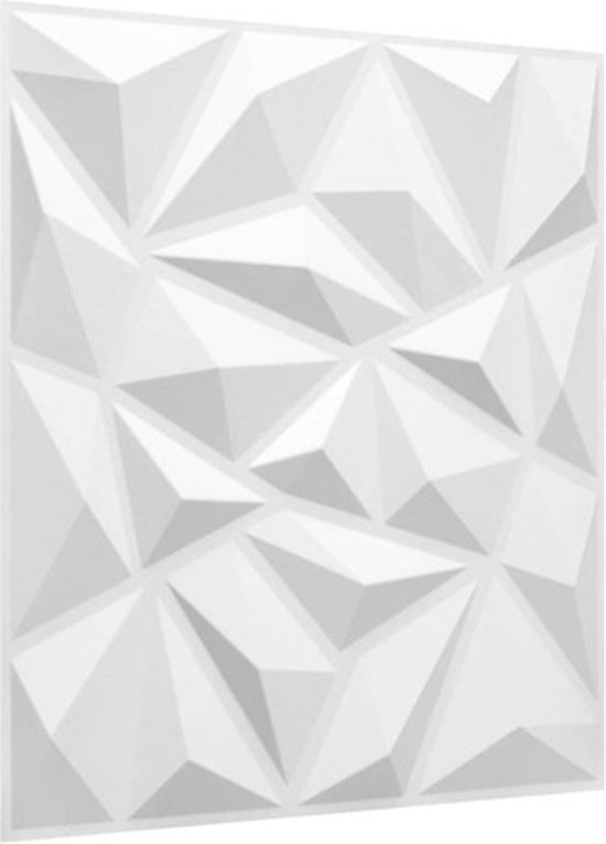 WallArt 12 pcs Panneaux muraux 3D GA-WA27 Puck
