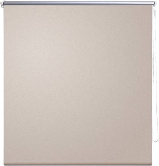vidaXL Rolgordijn verduisterend 80 x 230 cm beige | bol.com