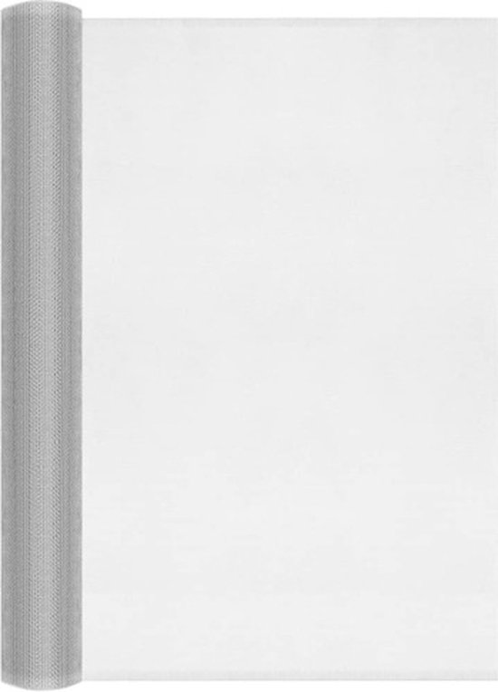 Moustiquaire vidaXL - Moustiquaire - Grillage 60 x 2000 cm - Aluminium Argenté