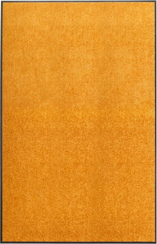 vidaXL - Deurmat - wasbaar - 120x180 - cm - oranje