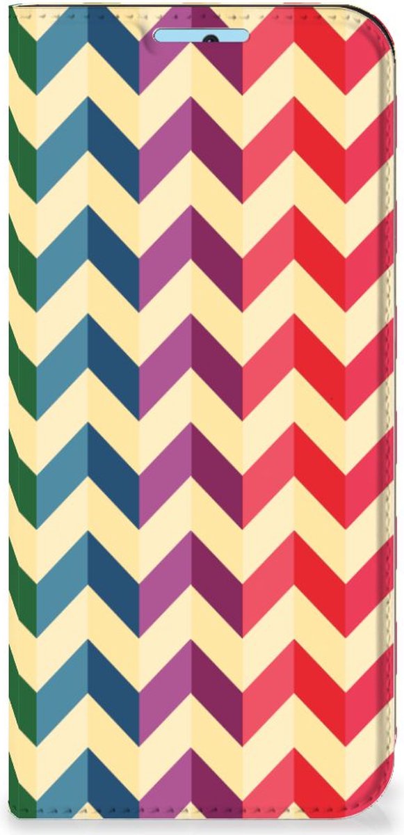 Xiaomi Redmi Note 11/11S Hoesje met Magneet Zigzag Multi Color