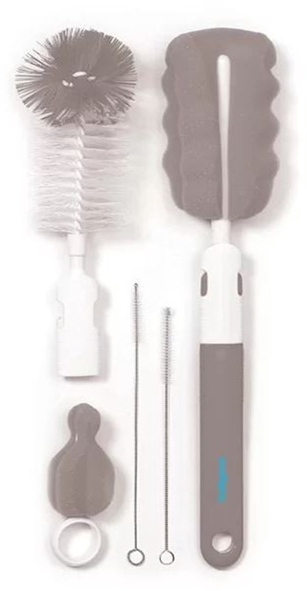 Baby Ono Grijs Fles & Speen Borstel Set 735/03