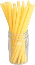 Duurzame en Eetbare Pasta Rietjes | Made in Italy | Veganistisch | Don't Get Soggy Like Paper Straws | Disposable Pasta Straws | Party Straws | Zero Waste | Large Box | 775 Straws