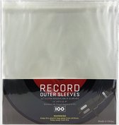 Lp vinyl beschermhoezen voor 12 inch platen - 100 stuks