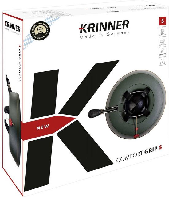 Krinner GmbH Comfort Grip M Christbaumständer Weihnachtsbaumständer, Kunststoff, Grün