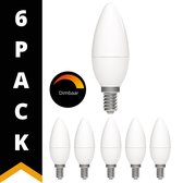 DimToWarm LED Kaarslampen E14 - Dimbaar naar extra warm wit - 5W (40W) - 6 x Dimbare kaarslamp
