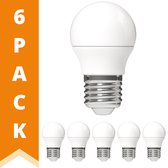 ProLong LED Lampen bol - Grote E27 fitting - Warm wit - 2.5W (25W) - 6 stuks