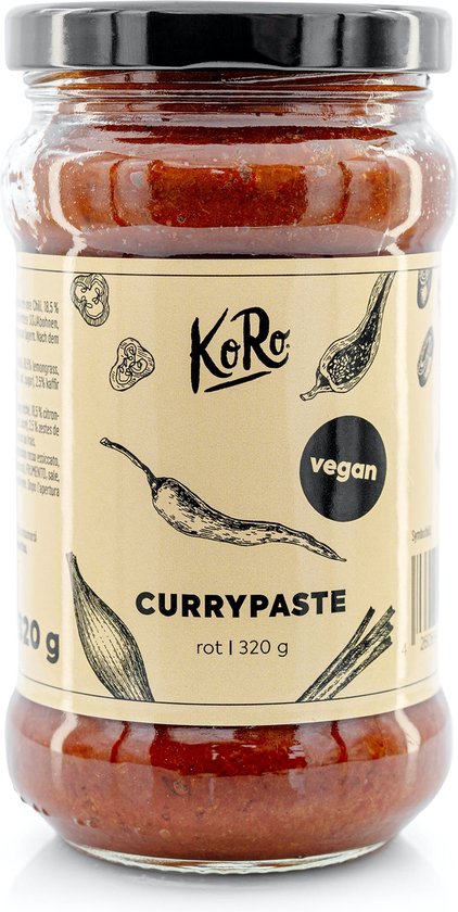 KoRo | Curry pasta rood 1kg | bol.com