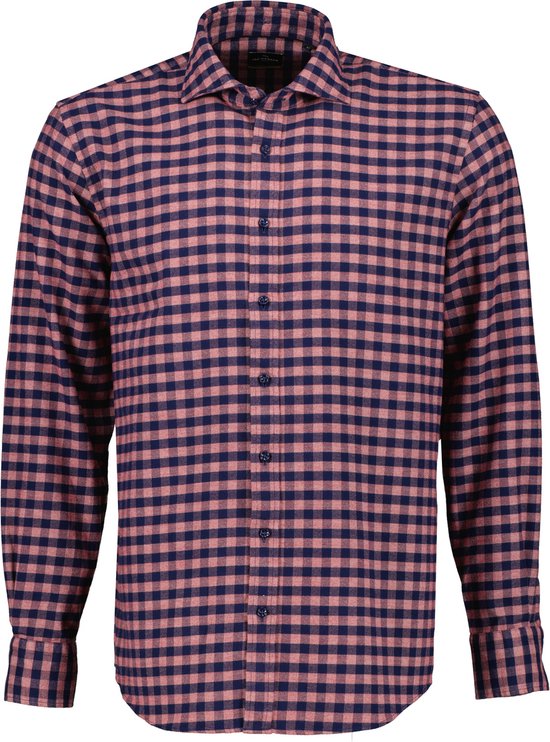 Jac Hensen Overhemd - Regular Fit - Roze - 3XL Grote Maten