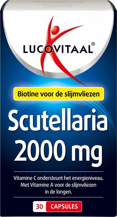 Lucovitaal Scutellaria 2000 mg 30 capsules