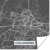 Poster Colomiers - Frankrijk - Stadskaart - Kaart - Plattegrond - 50x50 cm