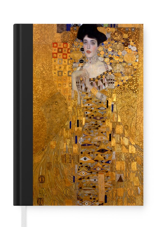 Tableau Toile Gustav Klimt - Adèle Bloch-Bauer I (1907) - Reproduction Encadrée Prête à Accrocher