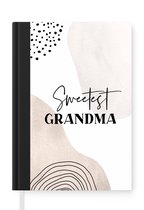 Notitieboek - Schrijfboek - Spreuken - Oma - Liefde - Grandma - Notitieboekje klein - A5 formaat - Schrijfblok