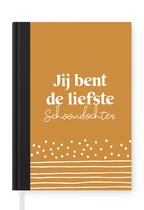 Notitieboek - Schrijfboek - Familie - Dochter - Spreuken - Notitieboekje klein - A5 formaat - Schrijfblok
