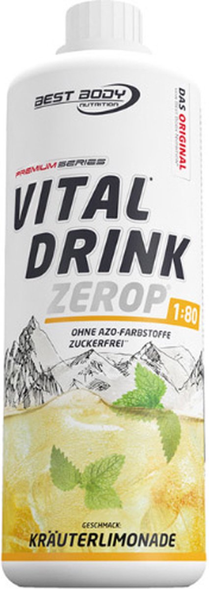 Goedkoopste Low Carb Vital Drink 1000ml Herbal Lemonade