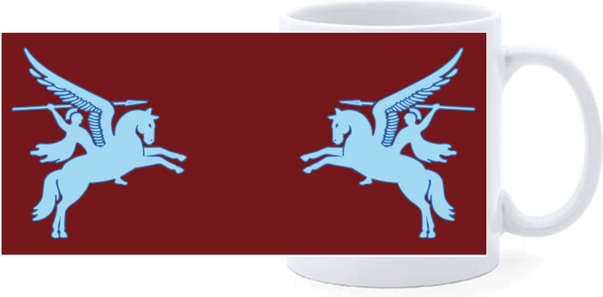 Beker - Logo Pegasus Airborne 1st British - Opertie Market Garden