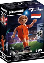 PLAYMOBIL Sports & Action Joueur de football Néerlandais - 71130