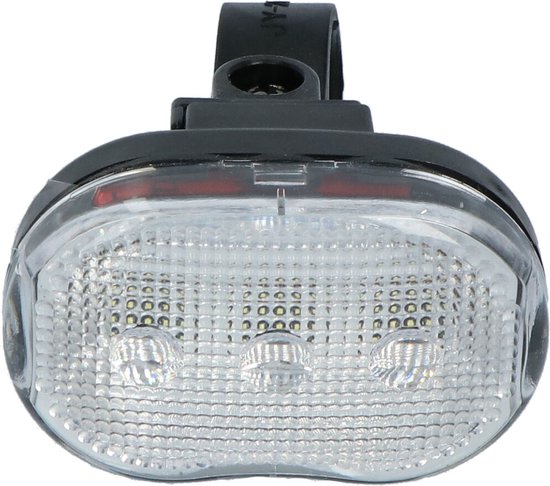 Dresco Fietsverlichting - Fietslamp Classic - LED Koplamp Zwart — afbeelding 4