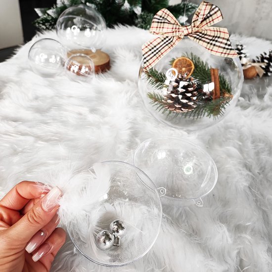 Kerstballen op draad | Zilver | 20 mm | 144 stuks kopen? | Heutink voor thuis