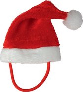 Mini bonnet de Noel avec sangle pour peluche / peluche
