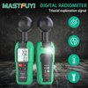 Detector - Leidingzoeker - Digitale - Elektromagnetische Straling Detector - Emf Meter Tester - Ghost Hunting - Geest Jager - Ingebouwde zaklamp - Zwart