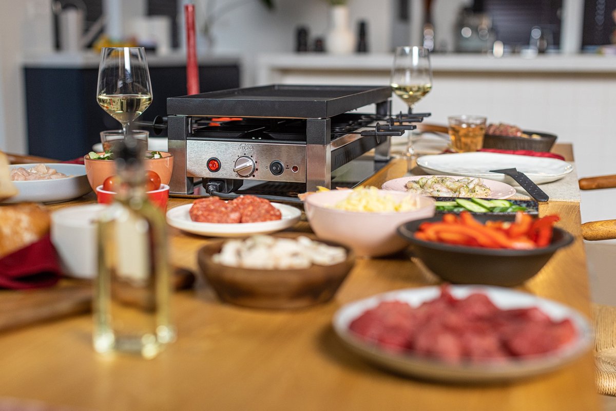 Solis 5 Grill Grill in Raclette,... 1 - bol Electrique - - Appareil Table | 791 Raclette a