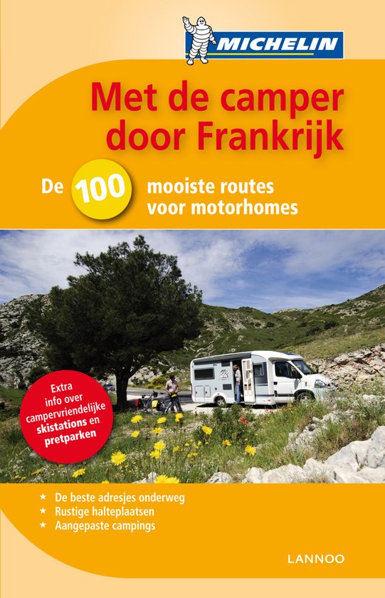 Cover van het boek 'MICHELIN Outdoor: Met de camper door Frankrijk'