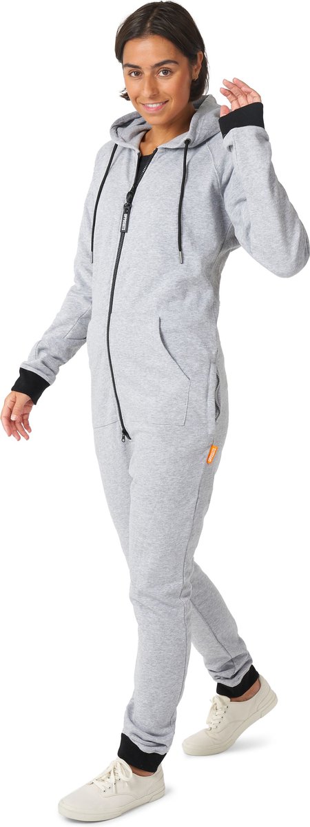 OppoSuits Gentle Grey - Unisex Onesie - Relax Outfit - Grijs