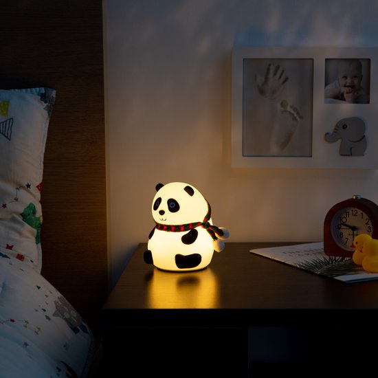 Veilleuse LED lapin rechargeable - Lampe LED portable en silicone avec  variateur et changement de couleur - Veilleuse chambre enfant bébé