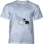 T-shirt Shadow of Greatness Dog Blue KIDS L