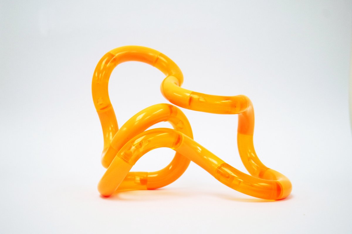 Palm Tangle Classic - Oranje - The Original Fidget Toy