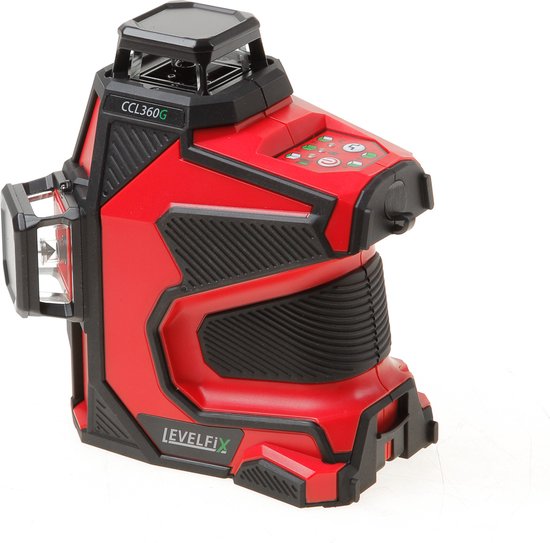 Levelfix CCL460G 3D Cône / Laser lignes croisées 3x360° set - Vert - 40m