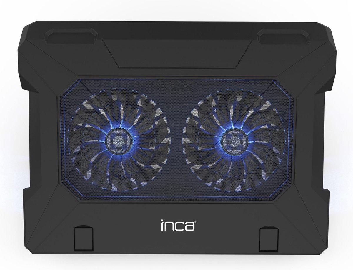 BasicTeQ: INCA INC-321RX Double fan silent notebook cooler Black