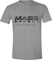Mass Effect Andromeda - Logo Mannen T-Shirt - Grijs - S