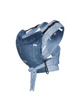 Snoozebaby Kiss & Carry draagzak/sling combinatie - Indigo Blue