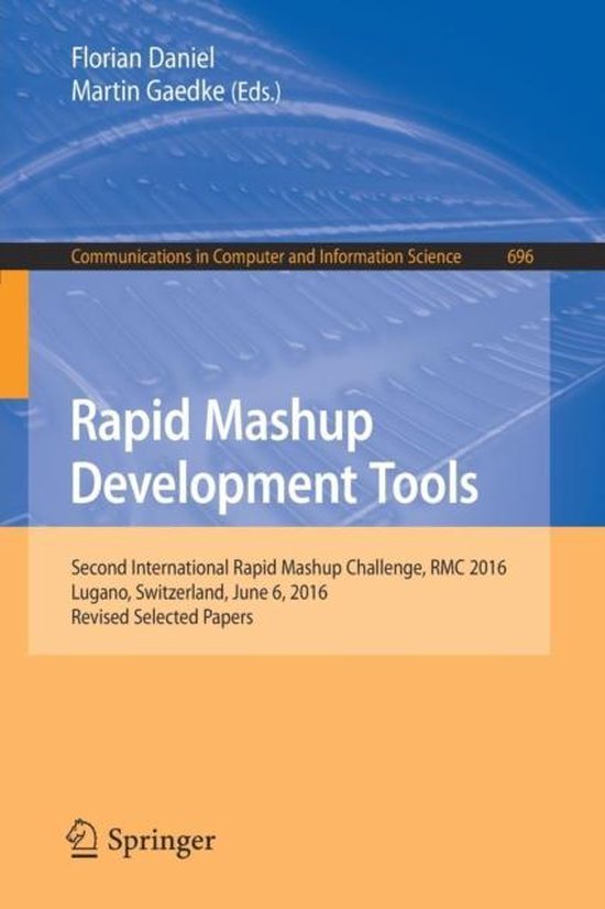 Rapid Mashup Development Tools - cover