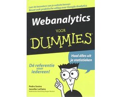 Omslag van Voor Dummies - Webanalytics voor Dummies
