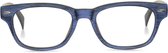 Looplabb Mephisto leesbril  +1.00 - blauw