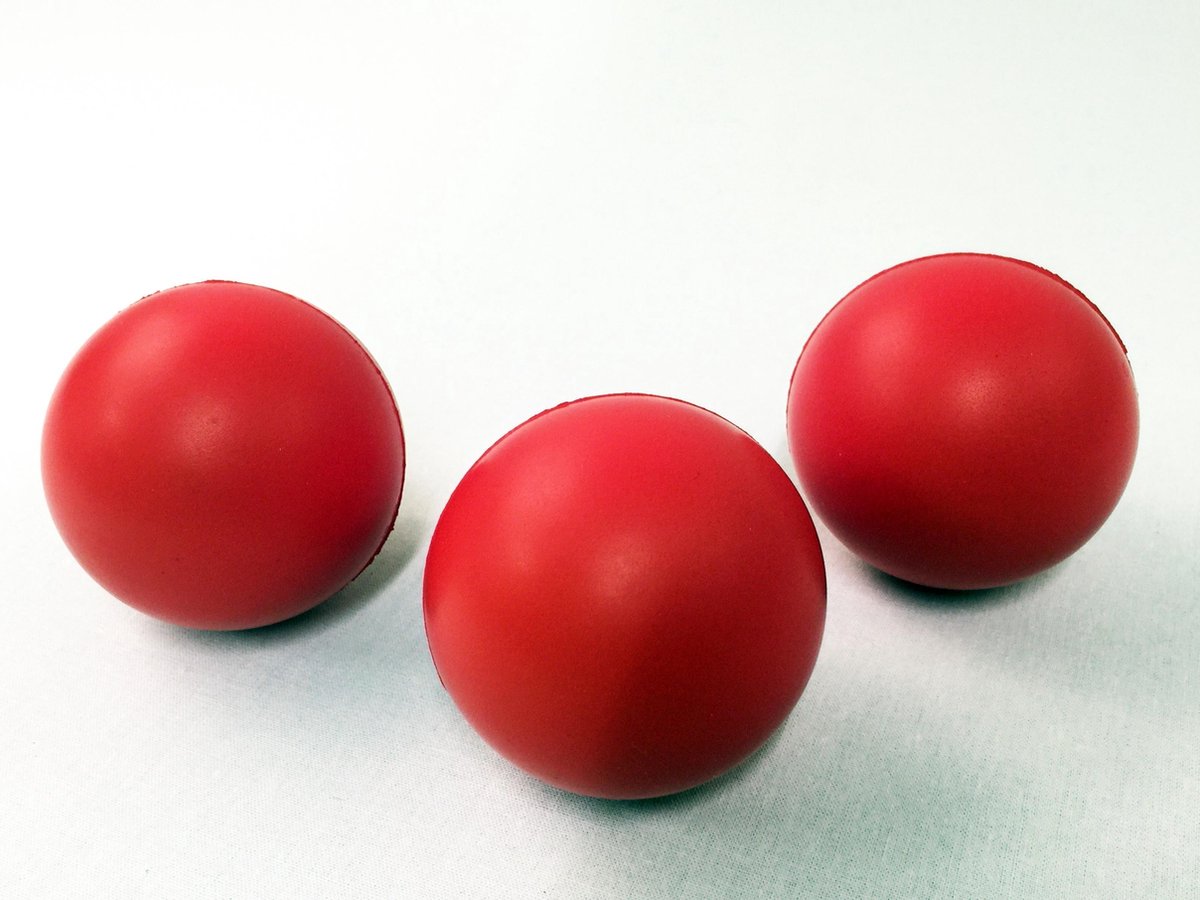 Anti Stressbal 6 cm om hand, pols of onderarm te versterken