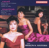 Ravel, Martinu: Piano Trios, etc / The Bekova Sisters