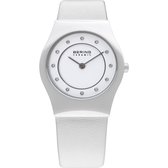 BERING 32030-659 - Horloge - Leer - Wit - Ø 30 mm