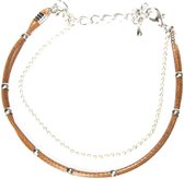 Armbandje met 3 koordjes