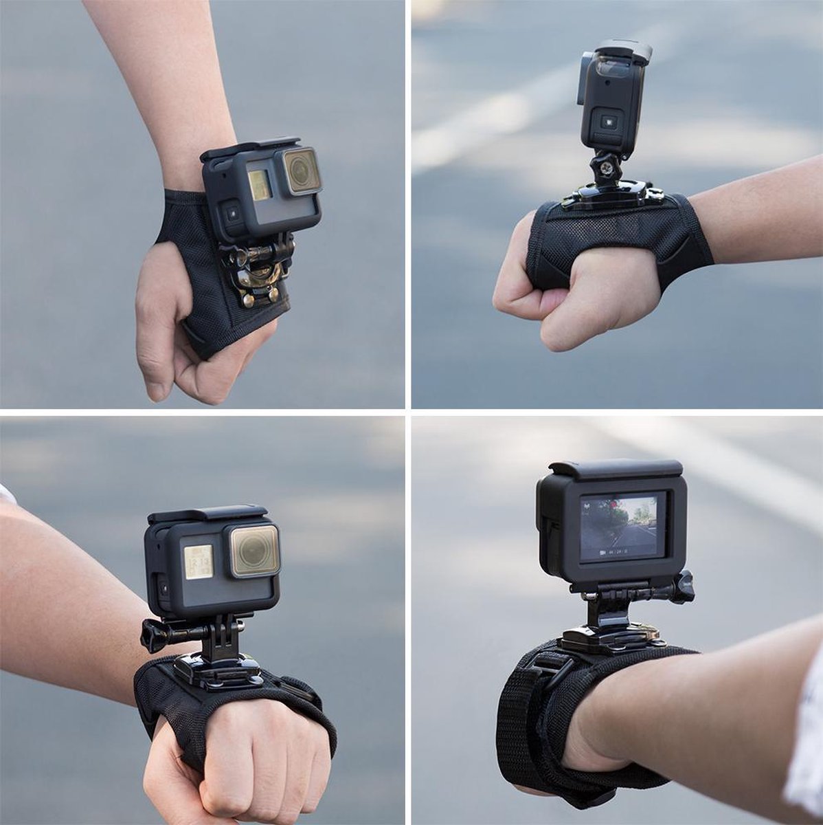 Dragonne rotative à 360 degrés, pour GoPro Hero 9  – Grandado