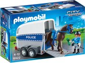 Playmobil Bereden politie met trailer - 6922