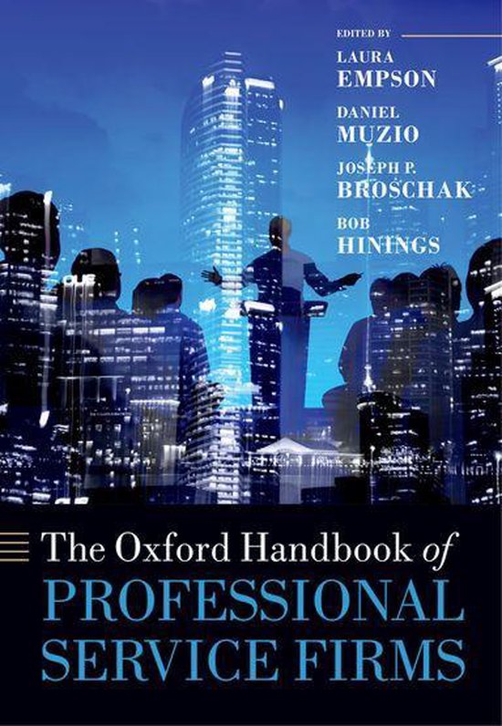 Oxford Handbooks - The Oxford Handbook of Professional Servi ... - cover