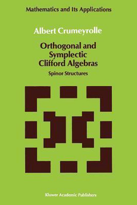 Mathematics and Its Applications57- Orthogonal and Symplecti ... - cover