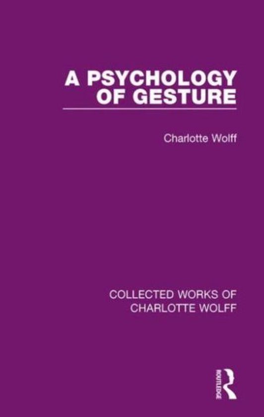 A Psychology of Gesture - cover