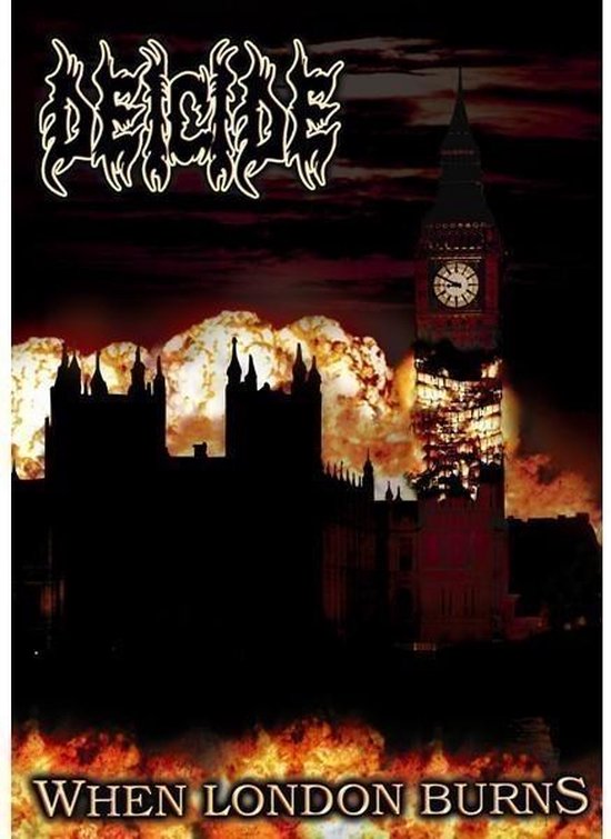Cover van de film 'Deicide - When London Burns'