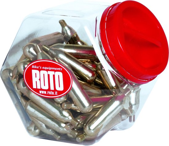 Roto Co2-patronen 16gram Met Schroefdraad 50 Stuks | bol.com