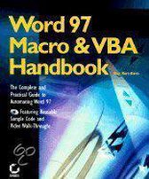 WORD 97 MACRO & VBA HANDBOOK
